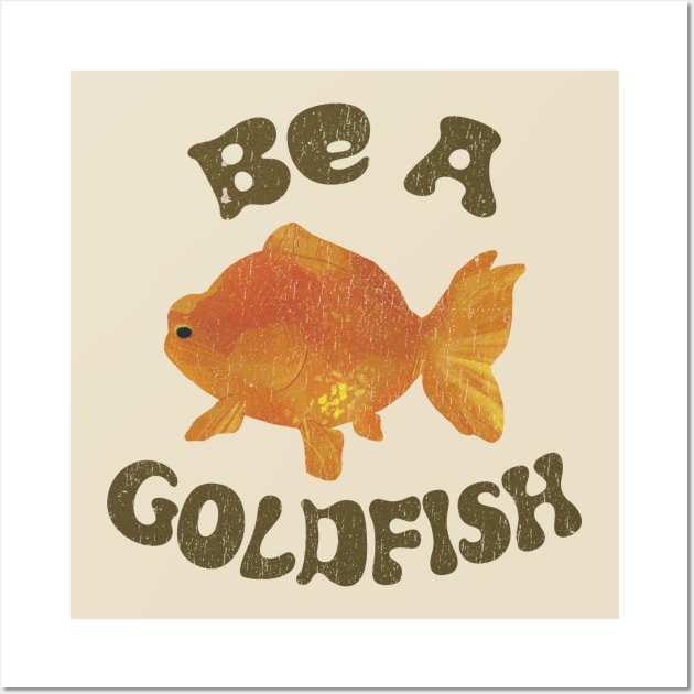 goldfish - qoute Wall Art by Crocodile Store